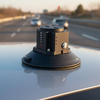 6 Inch Car Suction Camera Mount Firm Grip Electric Suction Cup Mount Portable for Photographers