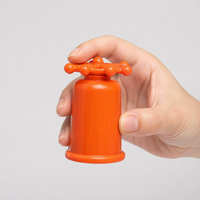 Orange Cupping Set, Manual Screw Release Vacuum Cupping Massager, Portable Synthetic Material Cups for Body Massage