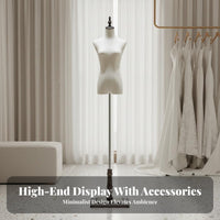 Half Body Clothing Display Korean Design Female Mannequin Torso for Bridal Shops