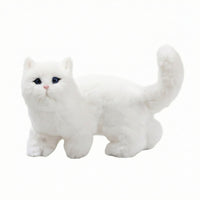 Cat Figurine Naturalistic Cat Ornament Compact Sculpture for Animal Lovers, Desk, Shelf