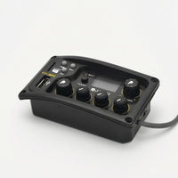 Rotary Knobs Guitar Preamp Equalizer Tuner Display Window Guitar Pickup Preamp USB Port Music Gear TF Card Slot