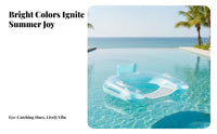 Foldable Buoyant Lounger Ing Water Buoyant Lounger Ing Lounger Easy to Inflate Inflatable Pool Buoyant Lounger Ing Lounger Portable