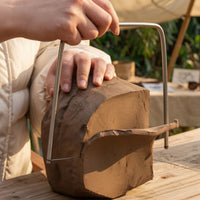 Clay Cutting Tool Taut Clay Wire Cutter One-Handed Pottery Wire Cutter for Sculptors