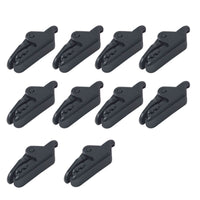Windproof Crocodile Tent Clip Anti-Slip Crocodile Mouth Tarp Clip Long-Lasting Tent Clamp Weather Resistant for Campers, Camping