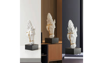 Horse Head Sculpture Tabletop Horse Head Statue Decorative Decor for Entryway, Bookshelf