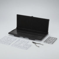 Parts Holding Stand Foldable Model Part Rack Holder Stand Tray-Style Hobby Storage