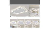 Energy Saving LED Ceiling Lamp Slim Design Minimalist Flush Mount Light