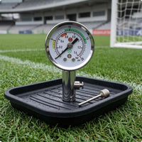 Two-Scale Scale Sports Ball Pressure Gauge Metal Body Ball Pressure Gauge Inflation Needle Release Valve