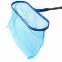 ABS Plastic Pool Skimmer Net Blue Fine Mesh Skimmer Easy to Attach Ultra Fine Mesh Pool Net Compact Size