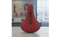 Ergonomic Cycle Saddle Aerodynamic Teardrop Bike Saddle Breathable Cycle Accessory