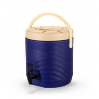Insulated Beverage Bucket with Faucet Milk Tea Bucket Resistant Thermal Drink Dispenser for Cafes, Picnics