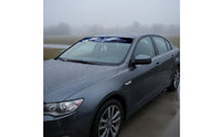 Waterproof Windshield Sticker Sunshade Car Windshield Banner Sticker Eye-Catching Graphics Front Window Banner Decal Residue-Residue-Removing Removal
