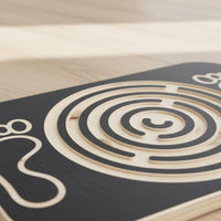 Wooden Maze Balance Board Indoor Workout Maze Balance Board Physical