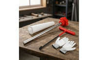 4 Pieces Tire Valve Service Kit Non-Slip Valve Stem Installation Tool Stem Remover Comfortable Portable for Mechanics, Garage