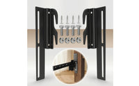 2 Pieces Headboard Adapter Brackets Adjustable Headboard Attachment Brackets Bed Frame Adapter Easy Installation for DIYers