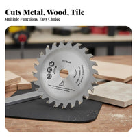 75mm Circular Cutting Disc Multipurpose Mini Angle Grinder Blade 3 Inch Cut-Away Wheel High Performance for Metalworkers