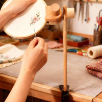 Table Clamp Hoop Stand 360° Rotatable Desk Embroidery Holder Portable