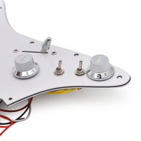 Double-humbuckerStyle Guitar Pickup Panel Selector Switch Prewired Pickup Assembly Control Knobs