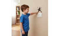 Athletic Child Wall Graphic Wall Art Auto-Luminous in the Dark Wall Sticker Peel and Luminous Light Switch Sticker for Children, Kids, Playroom