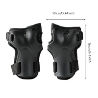 2 Pieces Skating Wrist Guards Impact Resistant Skateboard Palm Protector Breathable Mesh Hand Guards for Kids, Skateboarding