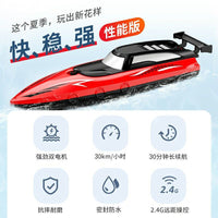 Nobaman Remote Control Boat High-Speed Dual Motor Toy