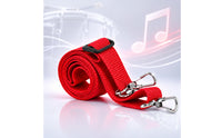 Woven Drum Strap Red Adjustable Drum Securely Fastened Strap Fit