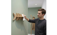 fishes Shaped Wall Shelf Decorative Wooden Shelf with fishes Design Coastal Furniture for Living Room