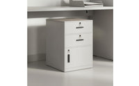 Lockable Office Cabinet Black Handles Under Desk File Cabinet Flat Top