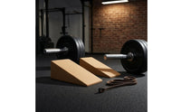 Slanted Cork Incline Block Flat Top Incline Incline Block Eco-Friendly Slant Board Long-Lasting for Stretching, Squats, Weight Training