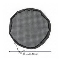 Leaf Guard Elastic Mesh Lid Secure Fit Mesh Container Cover for Rain Barrel Top