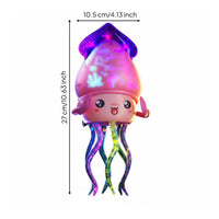 Automatic Obstacle Avoidance Dancing Sea Creature Toy Music and Movement LED Dancing Sea Creature Interactive for Children