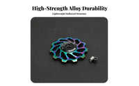 Rear Derailleur Pulley Wheel High Hardness Rear Derailleur Pulley Cycle Guide Wheel Effortless Shifting Bike Guide Wheel