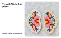 DIY Decoration Iron-on Embroidered Applique Long-Lasting Iron-on Applique for Hobbyists, Fashion Enthusiasts, Crafting, Costume Making