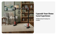 No-Screw Pull-up Bar Easy Installation No-Screw Chin up Bar Thickened Steel Tubes