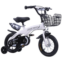 Kids' Training Wheel Bike Water Bottle Included Children's Basket Bike
