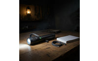 Recharge-Capable LED Flashlight Compact USB-C Flashlight Textured Grip