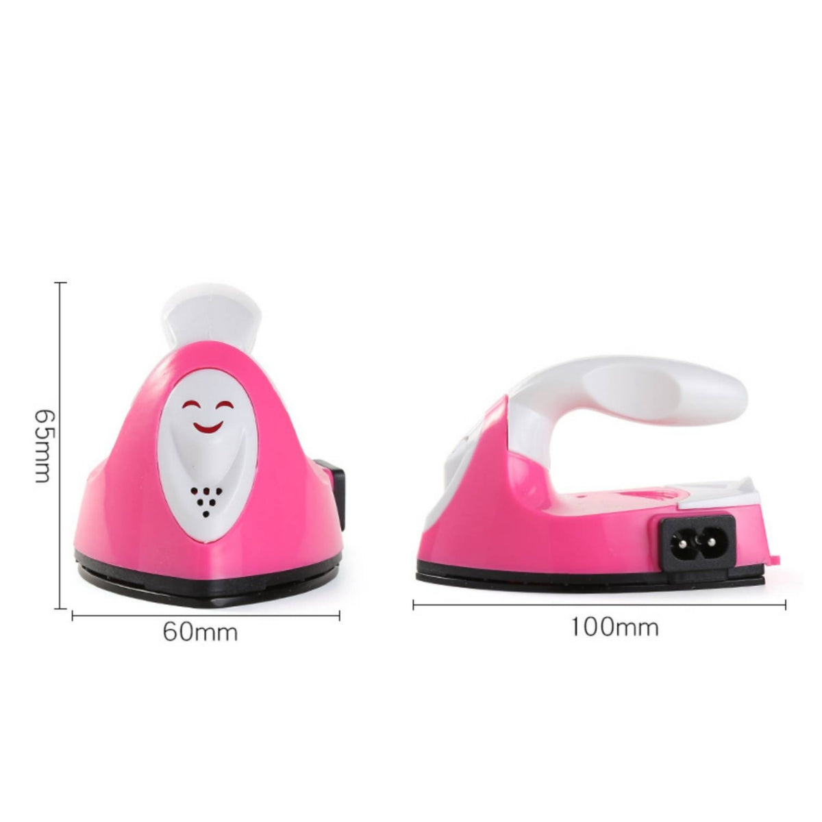 Mini Electric Iron Compact Craft Iron Portable Small for Crafters, DIY Crafts, Textile Patches