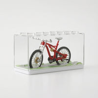 Collectible Mountain Bike Model Detailed Miniature Cycle Compact Alloy Cycle Toy Exquisite for Desk Ornament, Playroom