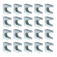 20 Pieces Metal Framing Member studing Shoes Heavy Duty Framing Member Shoes Pipe Notch Protectors for Plumbers, Electricians, Wire Routing, Drywall Installation