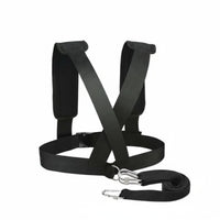 Speed Training Sled Harness Padded Shoulder Straps Resistance Training Harness Adjustable Fit Fitness Equipment for Runners, Athletes, Outdoor, Gym