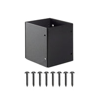 4 Pieces Adjustable Post Wrap with Screws Telescoping for Contractors