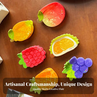 Fruit Hair Grip Cute Design Fruit Design Jaw Fastener Average Updo Hair Fastener Versatile Lightweight for Children