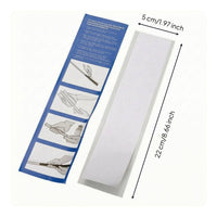 13 Pieces Double-Sided Golf Grip Tape Strip Set Installation Golf Club Grip Tape Wrapping Sports Accessory White