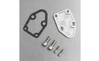 Petrol Pump Block-off Plate with Gasket Aluminum Petrol Pump Block-off Plate Billet-Style