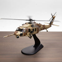 60G Helicopter Model Realistic Scale Helicopter Model Exhibition Quality Collectible Decor for Collectors