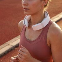 Phase Change Material Cooling Cooling Neck Band Reusable Wearable Ice Collar No-Electricity Cooling Collar Segmented for Everyday Heat Relief
