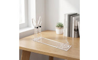 Toy Display Stand Clear Model Organizer Bracket Compact Acrylic Display Stand for Hobbyists, Desktop