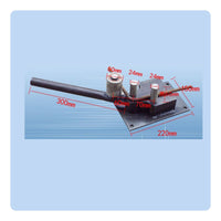 Adjustable Angle Handheld Rebar Bending Machine Heavy Duty Manual Rebar Bender Lightweight Portable Stirrup Bender Easy to Use for Workshop