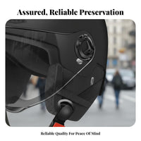 Electric Bike Helmet 3C Certified Motorcycle Half Helmet Four-Season Use for Commuters, Motorcyclists, City Riding, Daily Travel, Leisure Rides