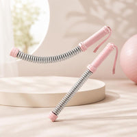 Spring Exercise Rope Ergonomic Exercise Rope with Wrist Straps Elastic Spring Resistance Band for Beginners, Home Gym